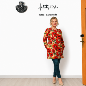 Bluza damska Anastazja – Maki