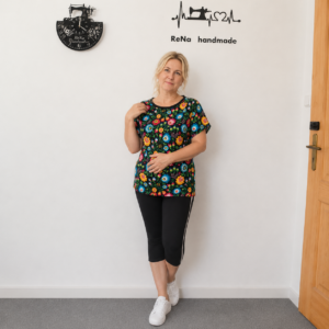 Bluzka Aurora – Kwiaty Łowickie